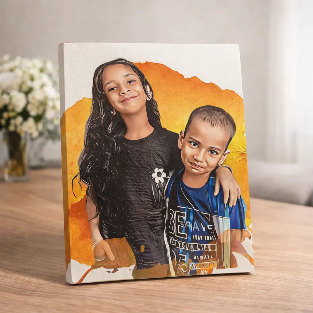 Custom Photo Canvas Print 12x18 Personalized Canvas Wall Frame